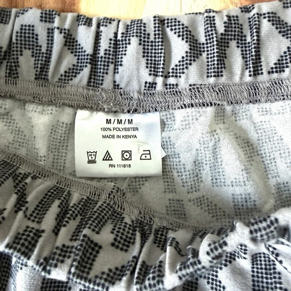 Michael Kors Gray Pajama Pants Mens Medium